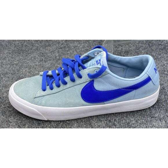 Nike SB Grant Taylor DC7695-402 Blue Suede Skate Shoes Men’s 10.5 EUR 44.5 - Picture 2 of 15